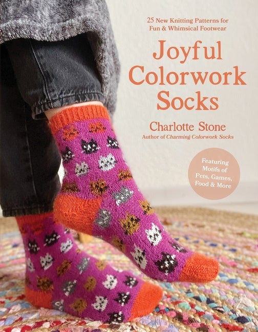 01AW Stone  Knit〜 Joyful Colorwork Socks by Stone Knits | Northfield Yarn