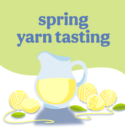 Yarn Tasting Spring Northfield Yarn